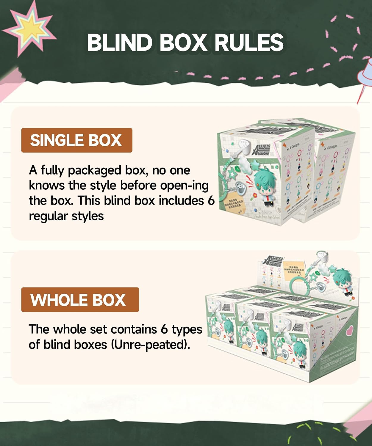 Alien Stage Anakt Arts High School Series Keychain Blind Box image 4