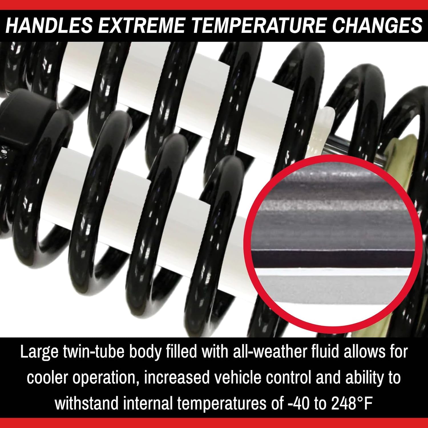 TrendsAuto Pair of Rancho RS5000X Front Struts fits 2009 2013 F150 4WD with 0" Front Lift & without 8,200 lb. GVW | Improves Handling & Performance | Includes TrendsAuto Decal