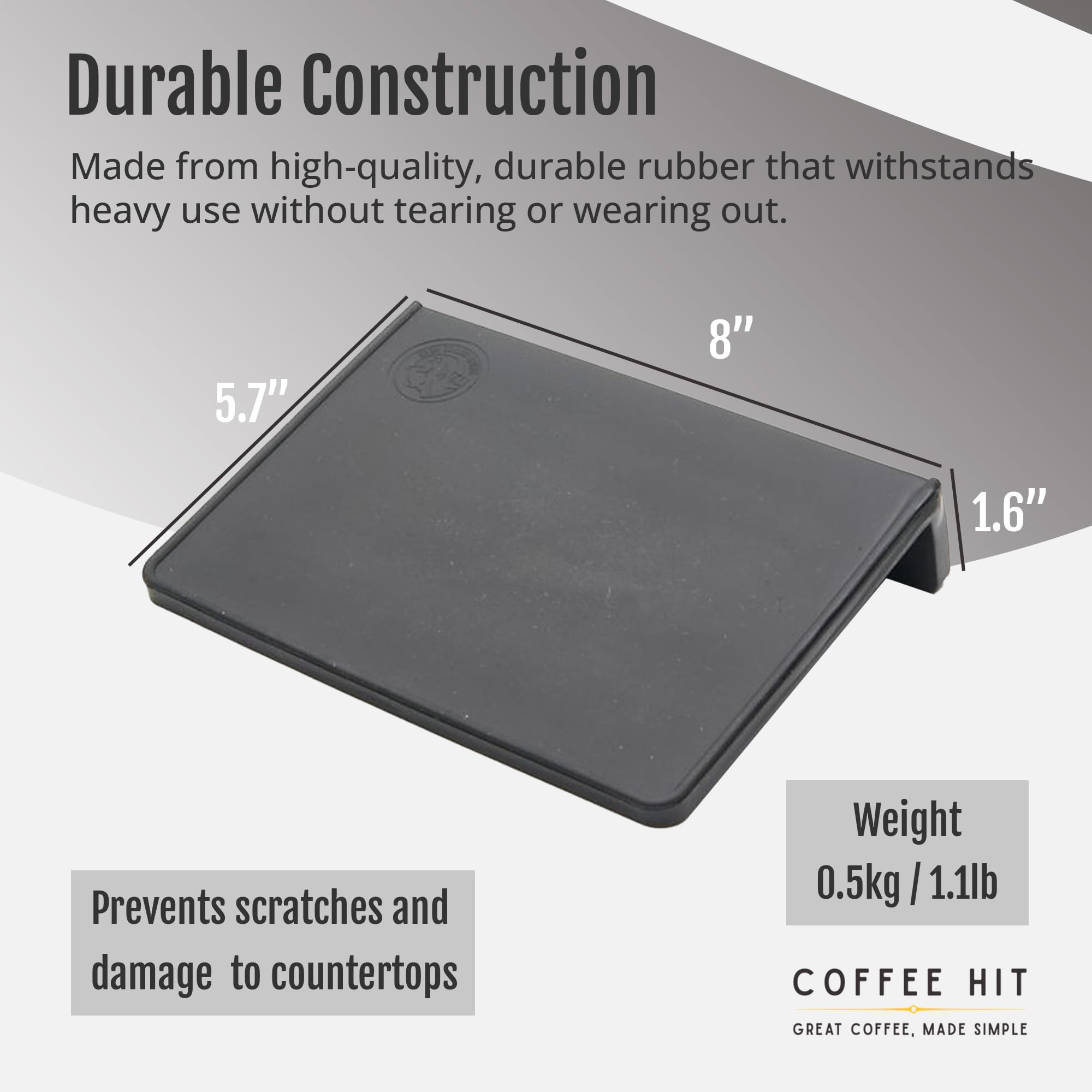 Rhino Classic Tamper Mat - Esquina