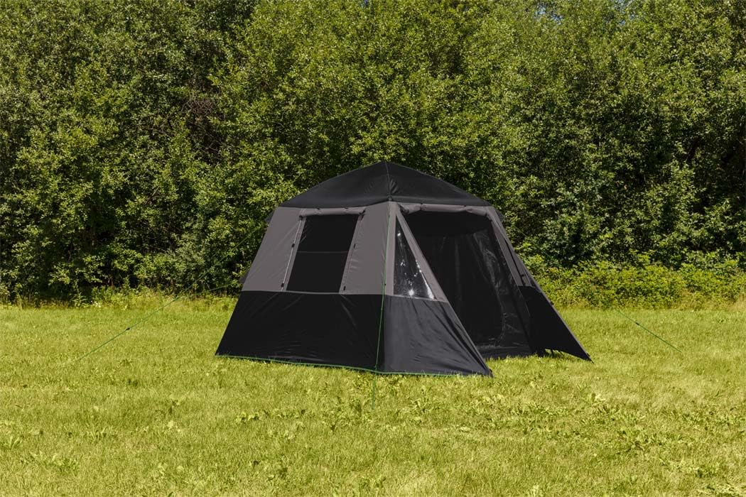 BERGER | Tenda Campeggio 4 Posti con Zanzariera - Tenda da Spiaggia Portatile Pieghevole, Montaggio Facile e Veloce, Antivento e Impermeabile, Ultraleggera per Campeggio ed Escursionismo