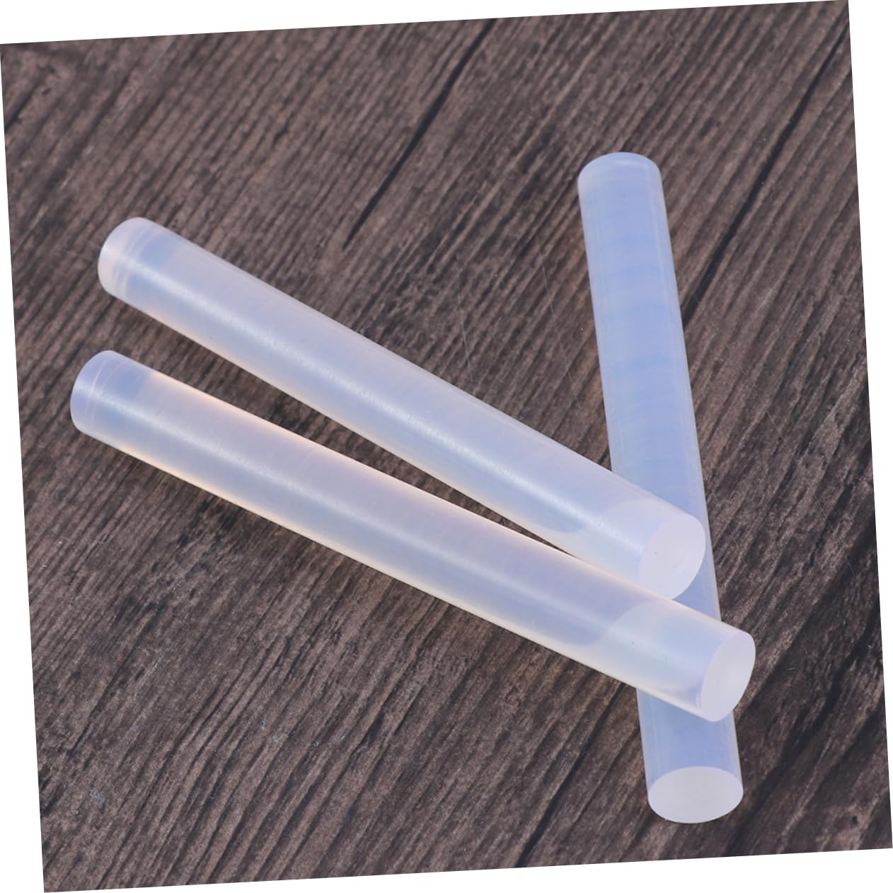 OSALADI 50Pcs Transparent Hot Melt Glue Strips for Mini Purpose Adhesive for Crafts and Household Projects Safe for High Low Temperatures