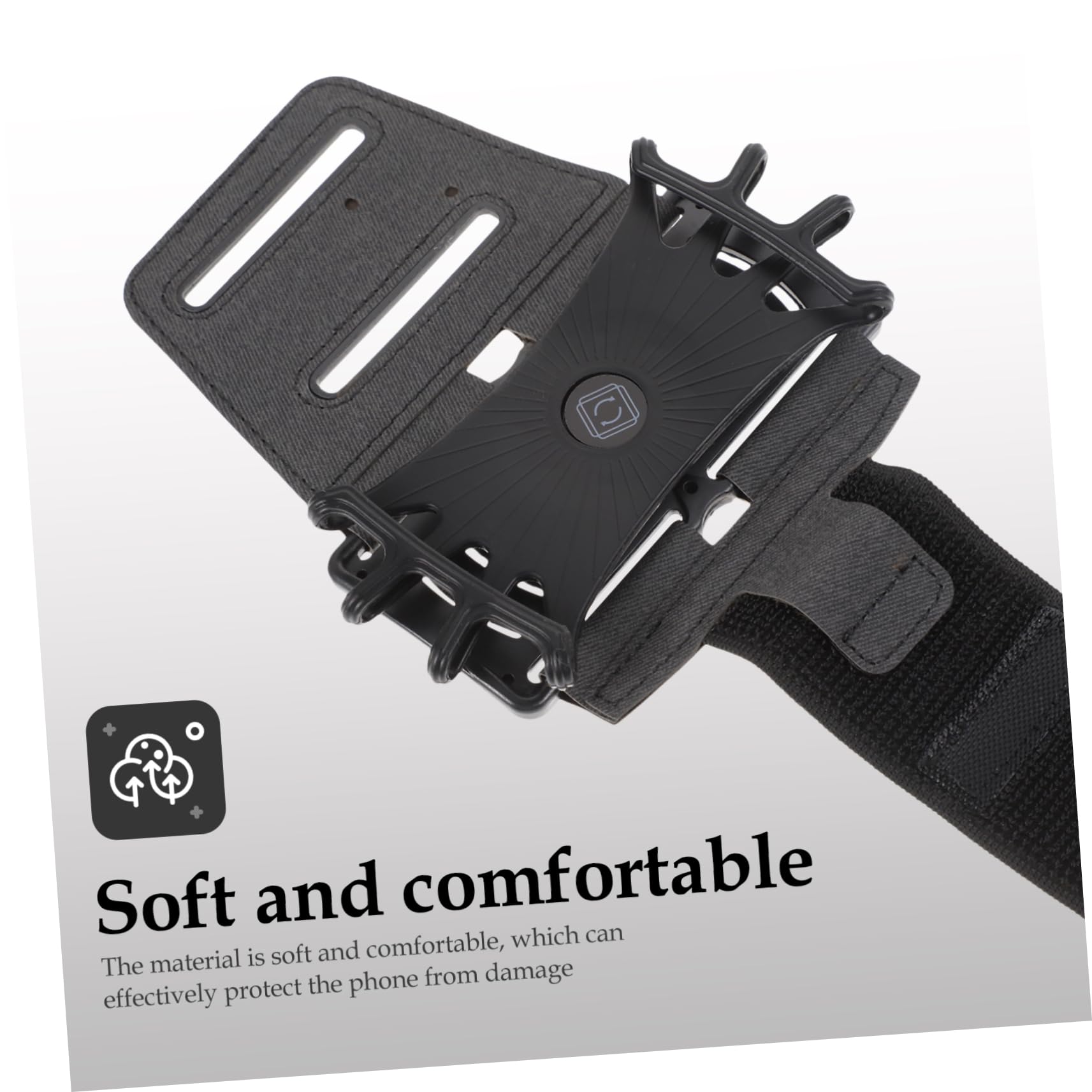 OSALADI 3pezzi Smartphone Armband Per Sport Porta Telefono Da Braccio Rotante Per Ciclismo e Jogging Compatibile Con Tutti Telefoni Per Attività Outdoor e Allenamenti
