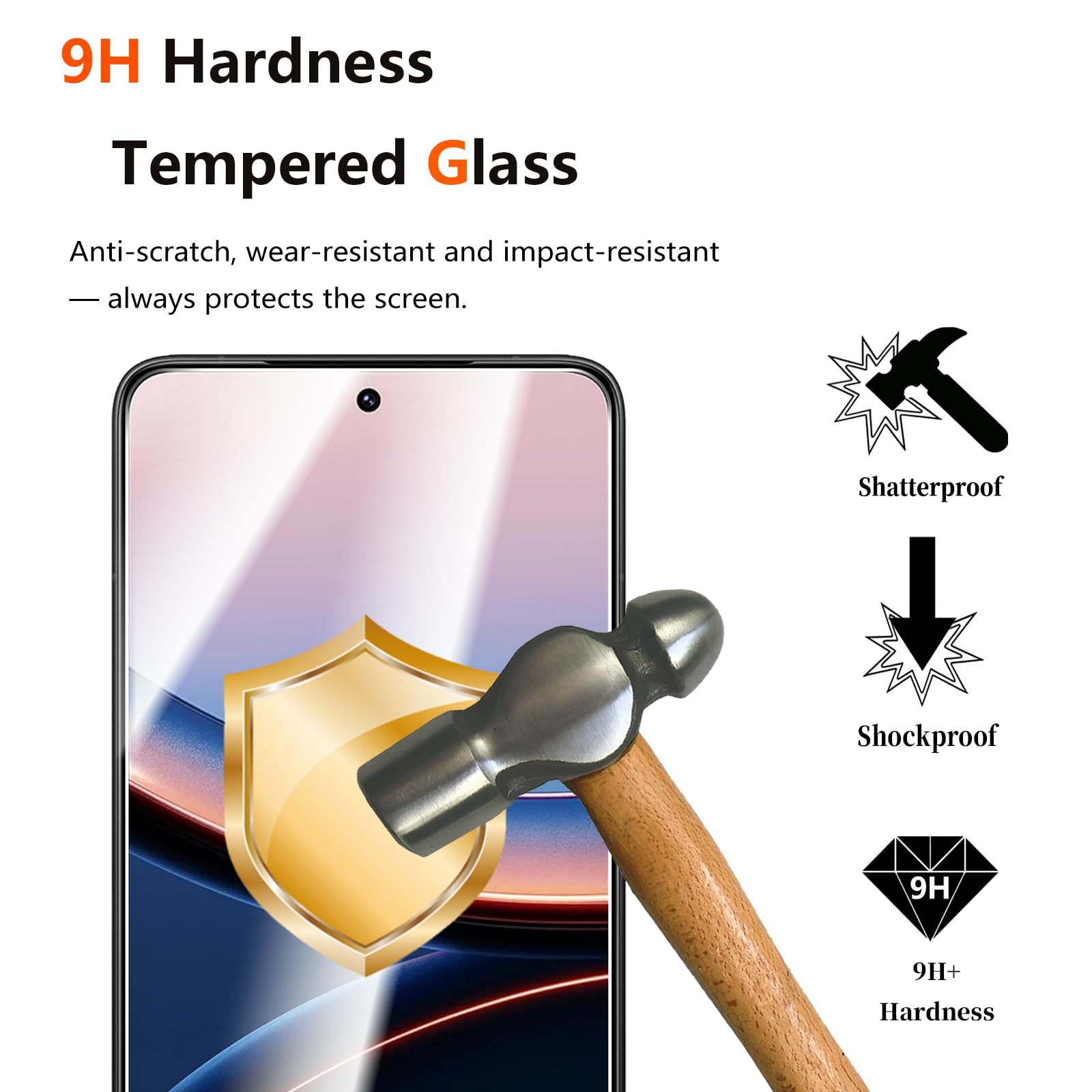 3 Vetri Bagnato per Xiaomi Poco F7 - Pellicola Vetro Protezione Schermo Vetro 37 3 Vetri Bagnato per Xiaomi Poco F7 - Pellicola Vetro Protezione Schermo Vetro 37