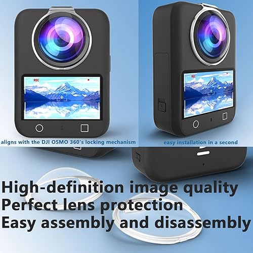 Miniatura 6 de Protector de lente para DJI Osmo 360, protector de lentecubierta protectora para DJI Osmo 360