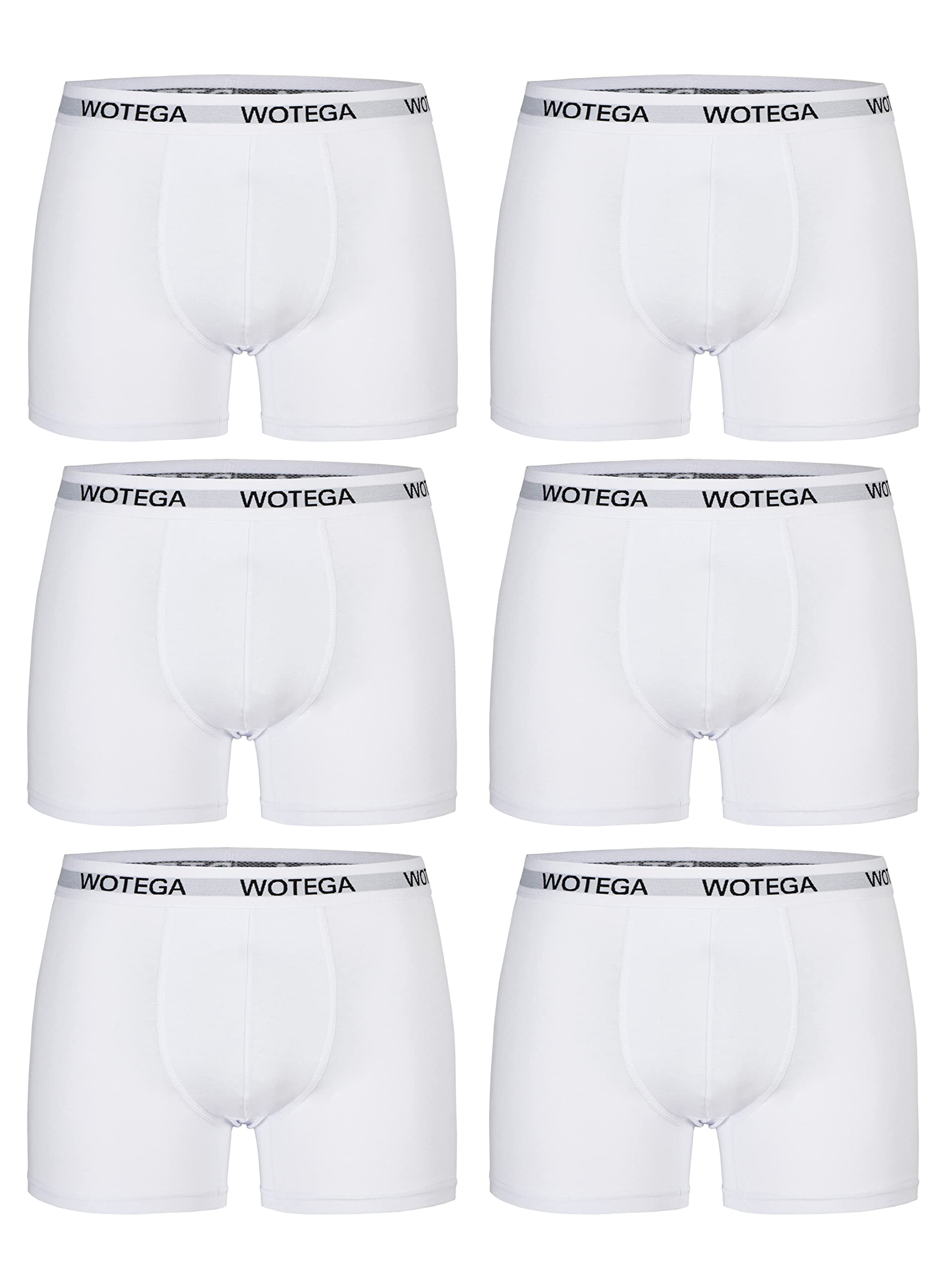 WOTEGAJoe 6 Pack Boxer Multipack - Long Basic Underwear
