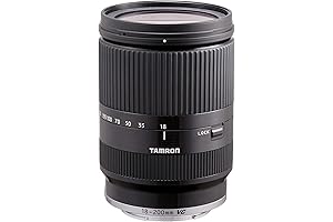 Tamron AF 18-200mm Di III VC Ultra-Telephoto Zoom Lens for Sony Mirrorless Cameras