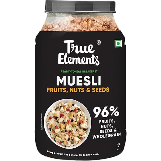 True Elements Fruit & Nut Muesli 1kg