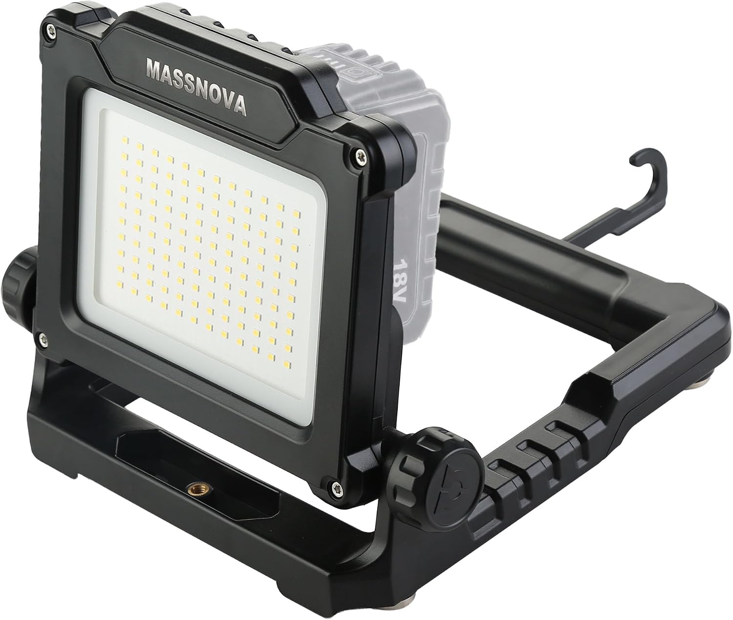 4000LM 25W LED Cordless Work Light Fits Multi Brands Batteries