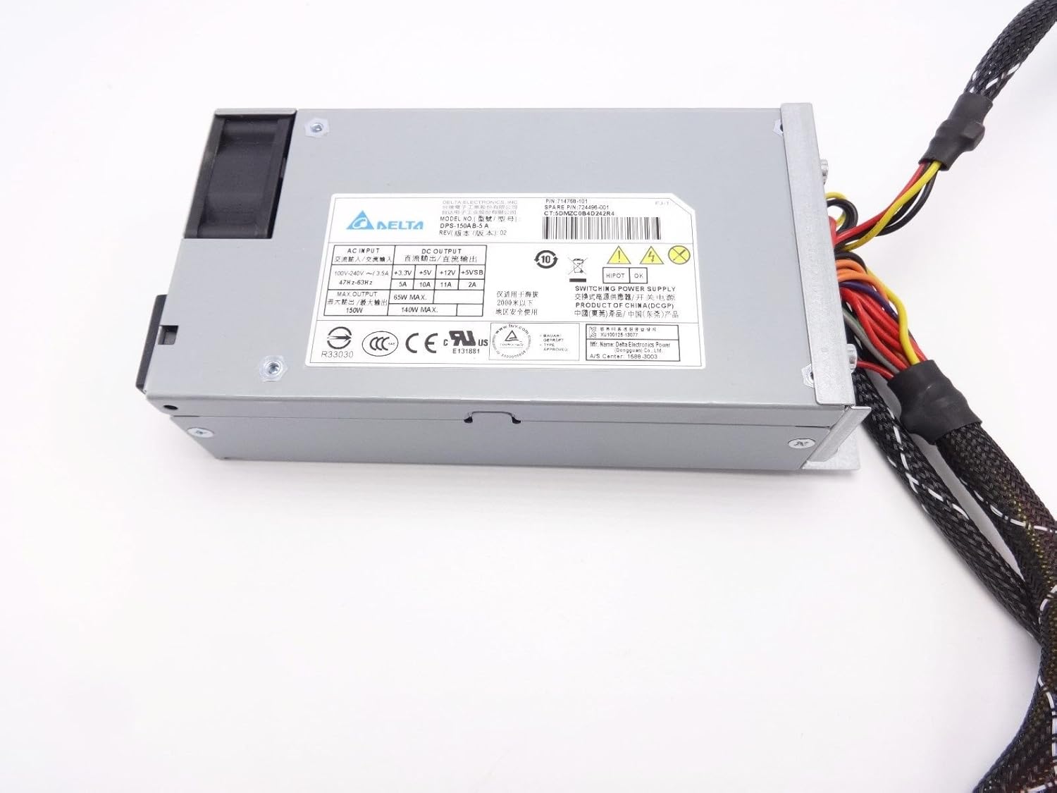 New Genuine PS for HP Microserver 150 Watt Power Supply 714768-101