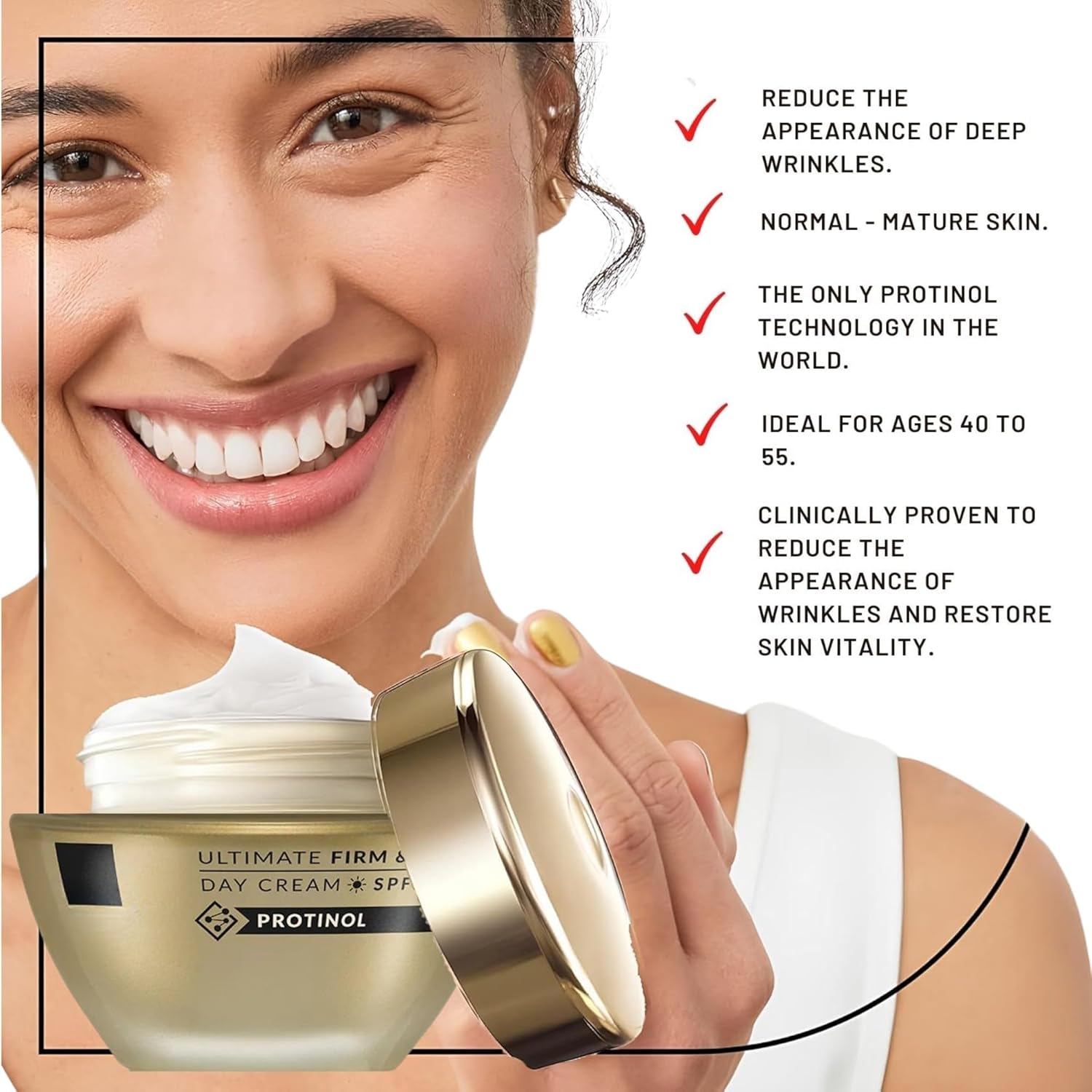 Ultimate Day and Night Cream Anti Aging Anti Wrinkle Set of 2