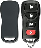 Vista 3 de Llavero remoto de entrada sin llave de repuesto de 4 botones, compatible con Nissan Murano Maxima Armada Altima 350Z Sentra Quest, Infiniti EX35