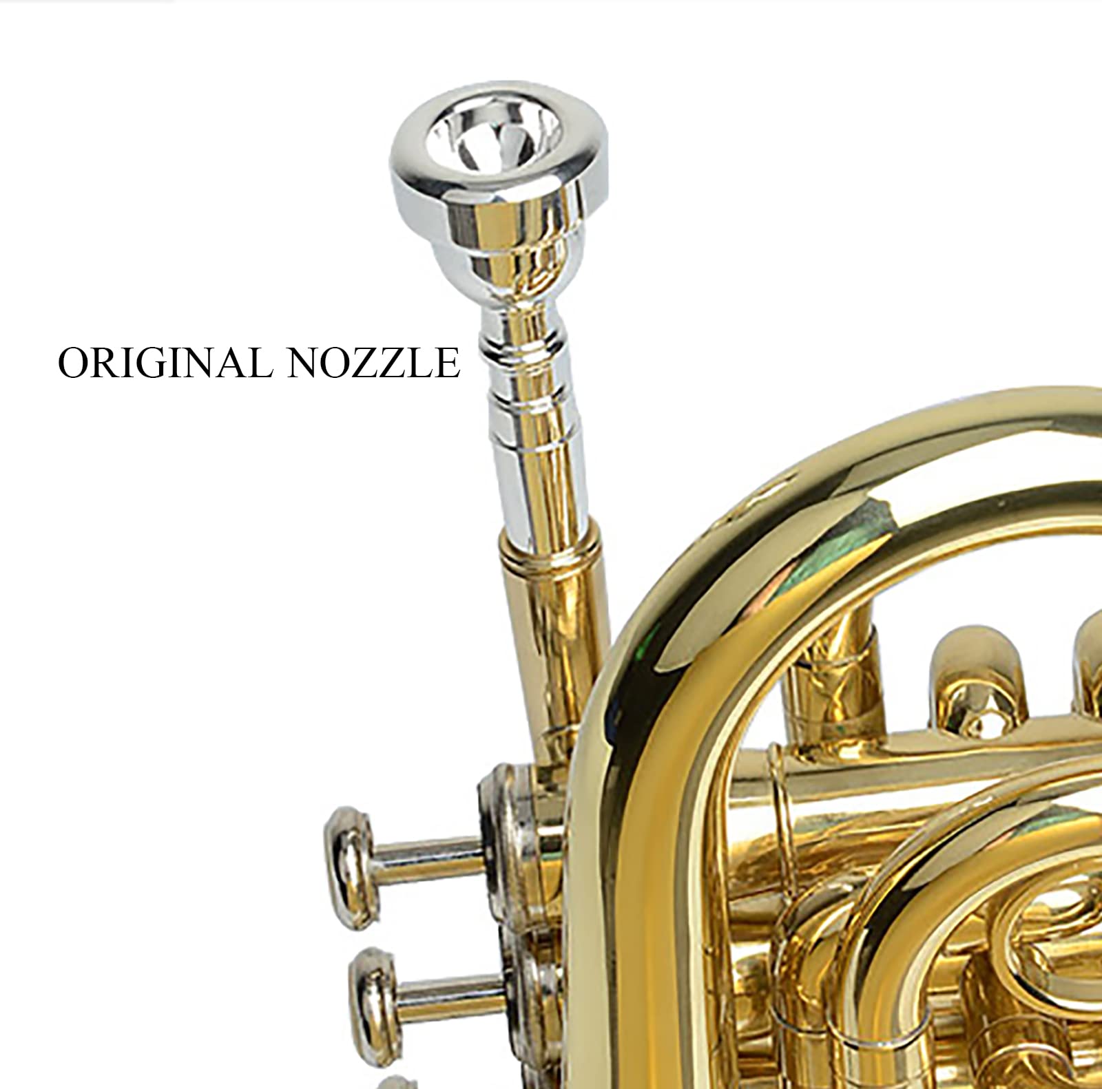Amazon | 3バルブFlugelhorn、専門黄銅楽器、無料ハードセット、初心者