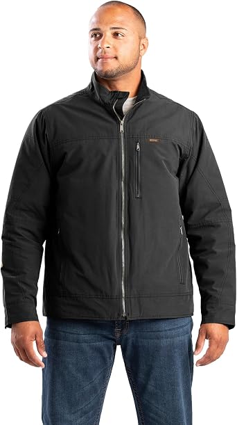 Berne Mens Highland Quilt-Lined Micro-Duck Jacket