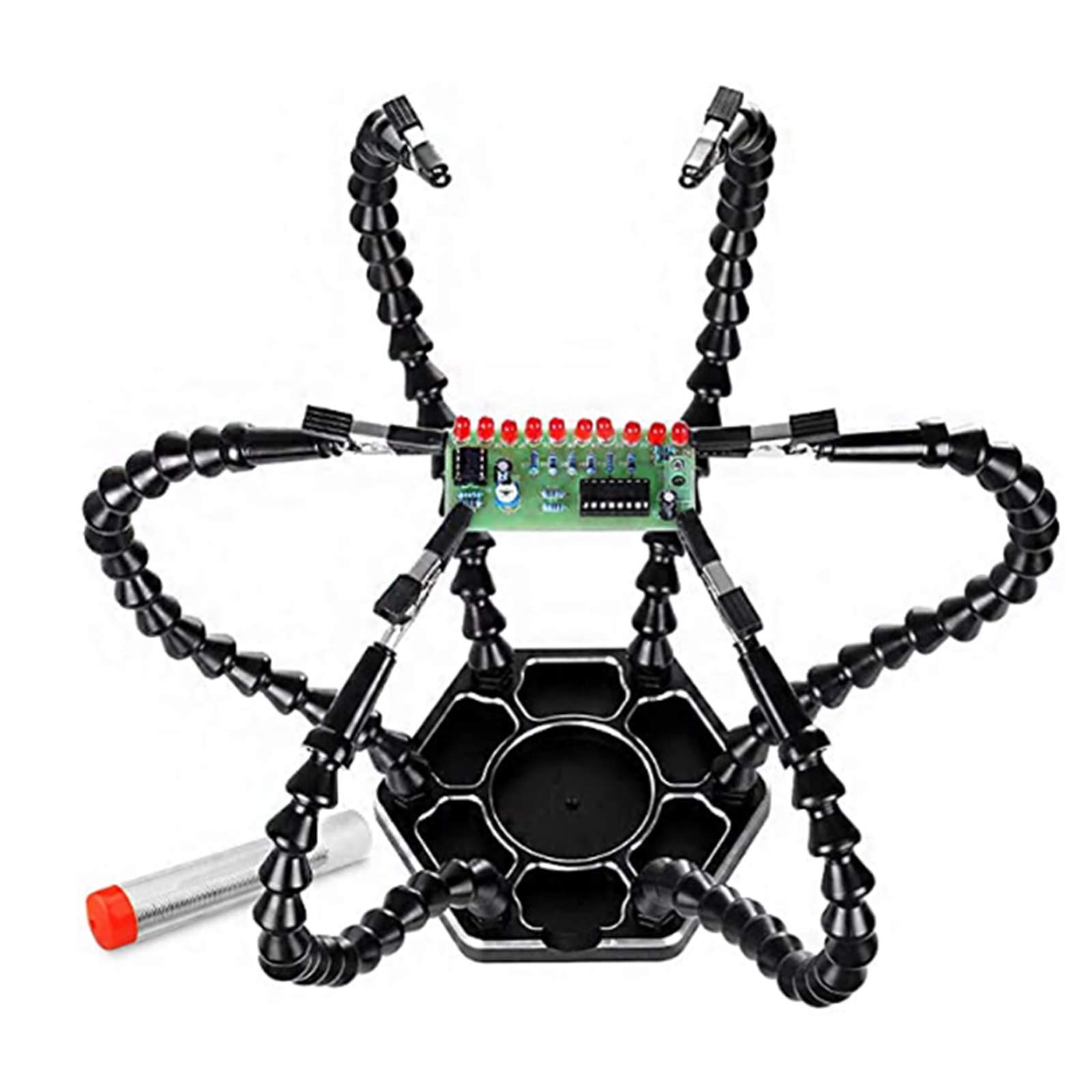 Buy Helping Hands Soldering Station, NOEVSBIG Third Hand with Six