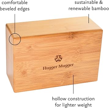 Hugger Mugger Bamboo Yoga Block