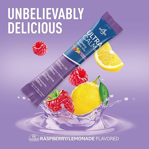 Miniatura 2 de MTCUNXI UltraCalm Super Cortisol Bebida con Glicinato de Magnesio, Ashwagandha, L-Teanina, Vitamina D3, Polvo de Glicinato de Magnesio para el Sueño