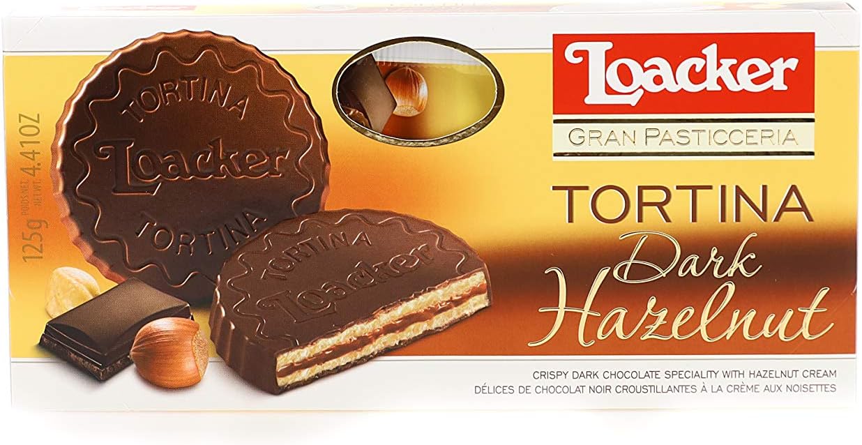Loacker Gran Pasticceria Tortina Dark Noir 125g/4.41 oz.