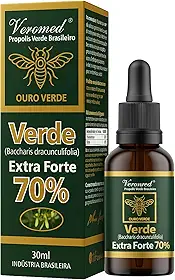 Extrato Própolis Verde Brasileiro Extra Forte 70% Veromed 30ml