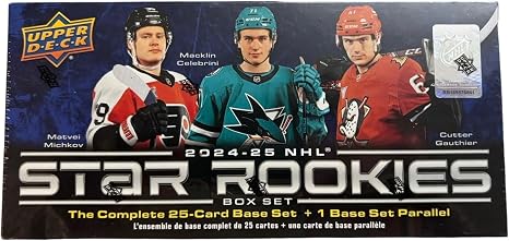 2024-25 Upper Deck Star Rookies Hockey Box Set