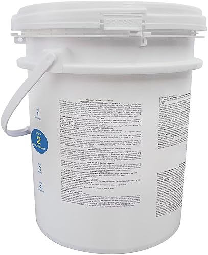 Miniatura 7 de PROFELIZ Tabletas de cloro para piscina de 3 pulgadas, desinfectante de spa de disolución lenta que elimina bacterias, algas, cloro estabilizado