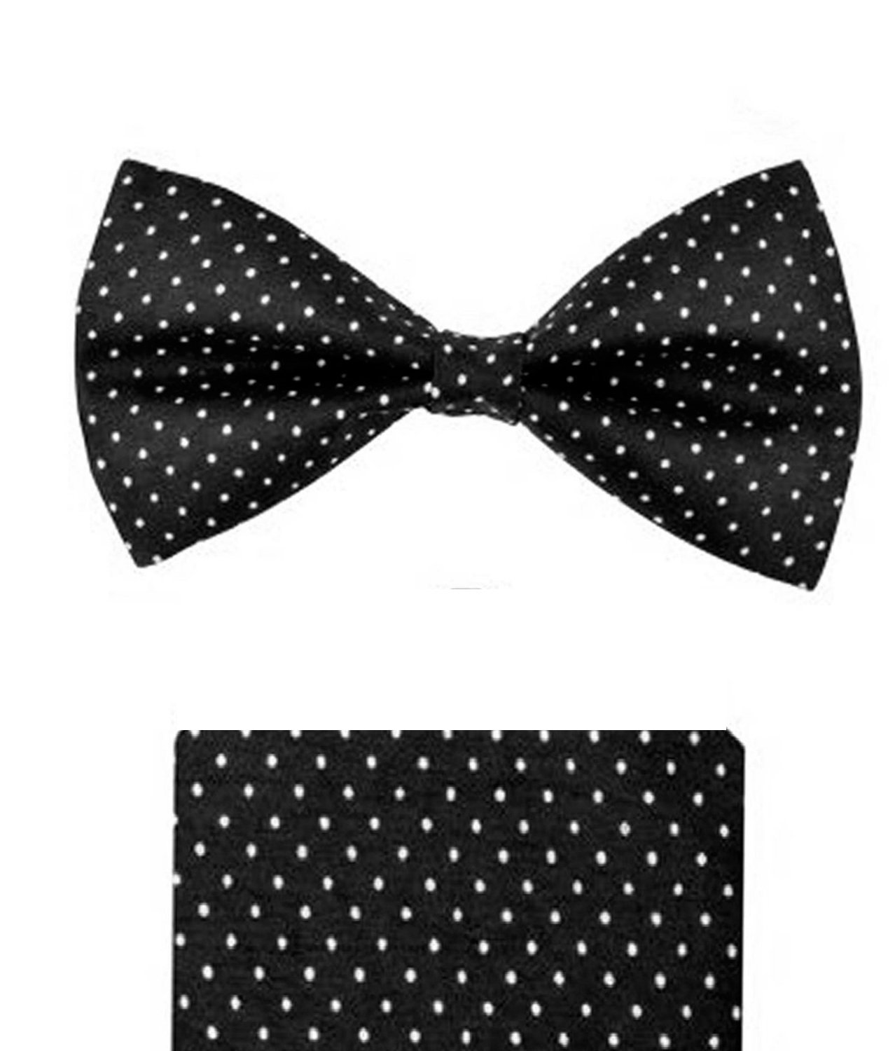 michelangelo Michelaneglo Dot Bow and Pocket Square for Men's (2options/2variations/2types) open for more details (Polka Dot)-picture-39