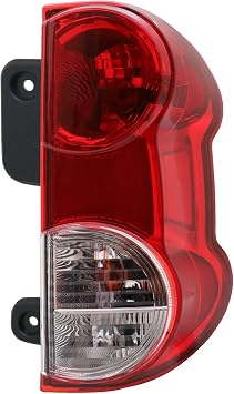 Right Tail Lights Assembly Compatible with 2013-2021 Nissan NV 200 | Right Passenger Side Light Rear Brake Lamps With Bulbs and Harness Replace 265503LM0A NI2801201