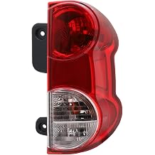 Right Tail Light Compatible with 2013-2021 Nissan NV 200 Right Passenger Side Light Rear Brake Lamps With Bulbs and Harness Replace 265503LM0A NI2801201