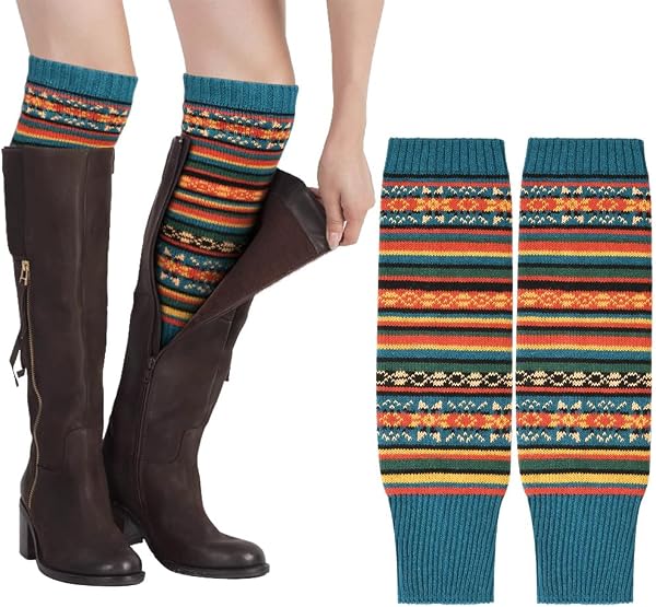 AUYAOL Ladies’ Knitted Leg Warmers