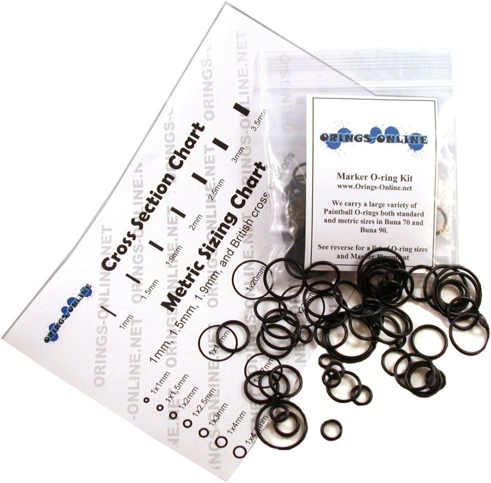 Proto Matrix Rail 2010 Paintball Marker O-Ring Kit (2X or 4X Rebuilds)