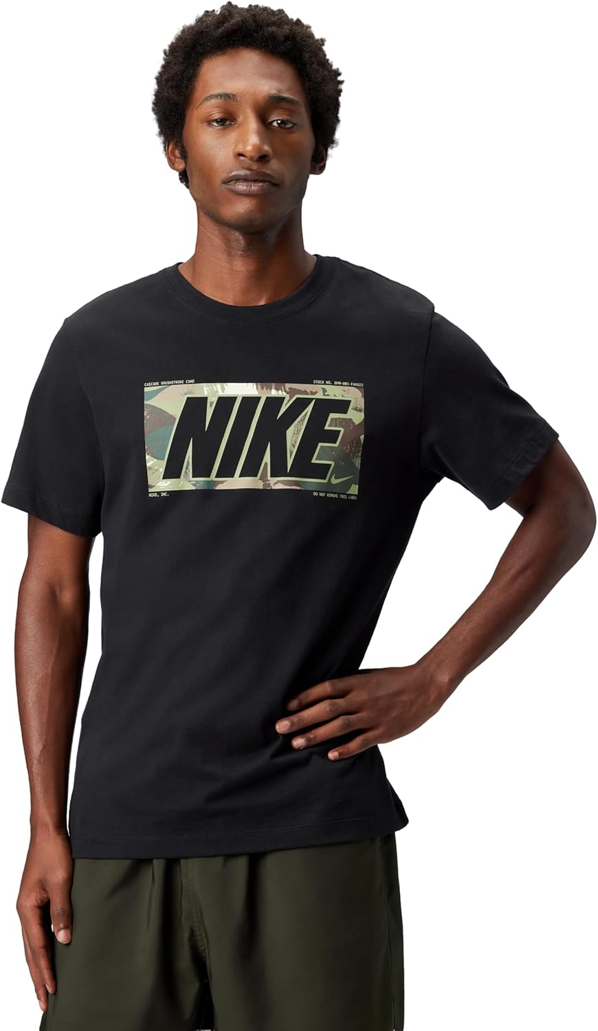 Nike Mens NSW Block Camo Tee