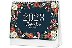 Mini Desk Pad Calendar, July 2019 - 2020