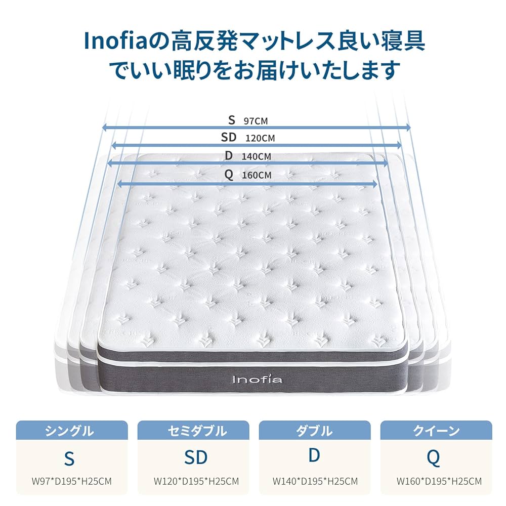 ご成約】 05o Inofia マットレス セミダブル マットレス専門ブランド ご成約】 05o Inofia マットレス セミダブル マットレス専門ブランド