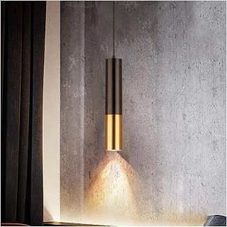 YHJZSM Candelabros Simple Moderno Araña LED de una Sola Cabeza Corredor nórdico Pasillo Escalera Porche Bar Mostrador Sala de Estar Fondo Pared Dormitorio Iluminación de cabecera