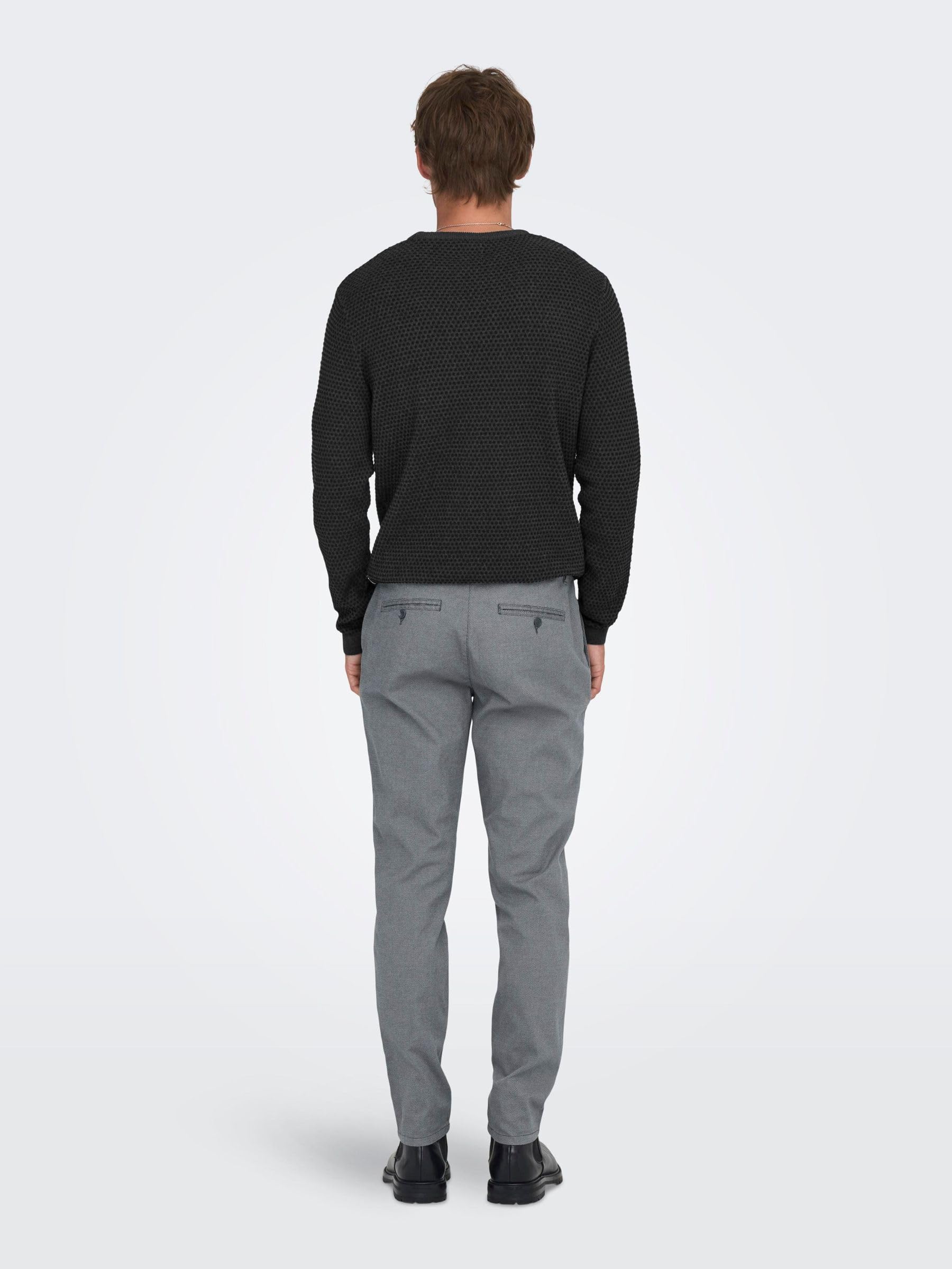 Only & Sons ONSMARK PETE Slim Dobby 0058 Pant NOOS – Bild 5