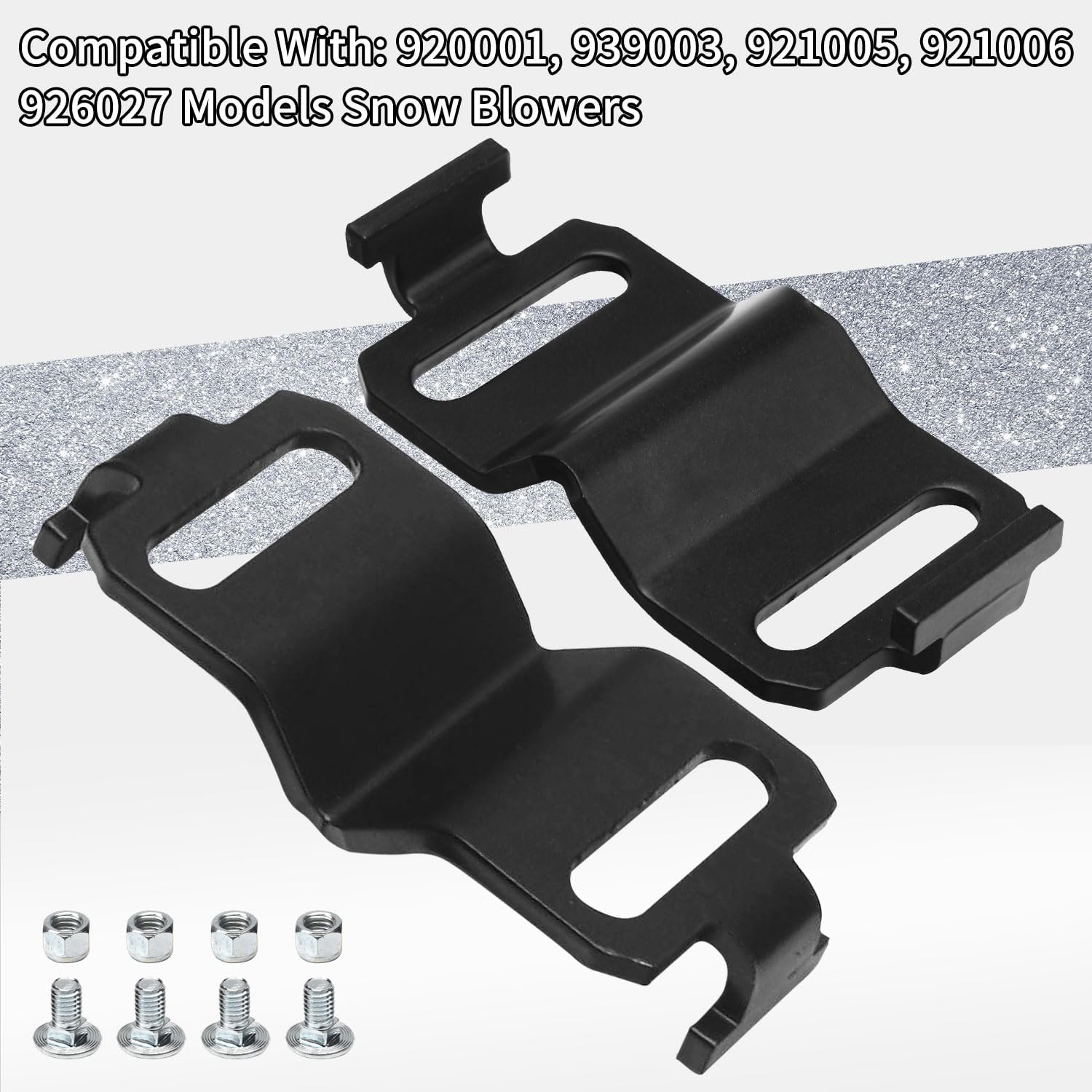 Snow Blower Skid Shoes 72603100 2 Pack Compatible with Ari-ens Snow Blower 72603100 Fits Models 921005 921006 926027