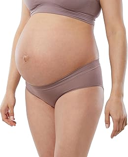 Ingrid &amp; Isabel Basics Seamless Maternity Underwear 3-Pack, Under Belly Fit, Cooling