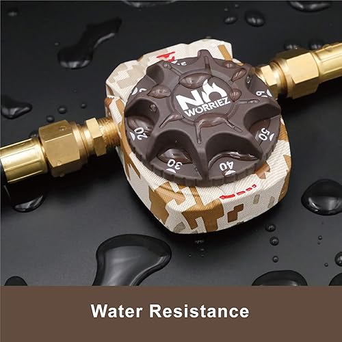 Miniatura 3 de NO WORRIEZ Temporizador de Seguridad Automático de 100,000 BTU para Barbacoa al Aire Libre con Conexión NPT de 3/8' Mecánico para Parrilla de