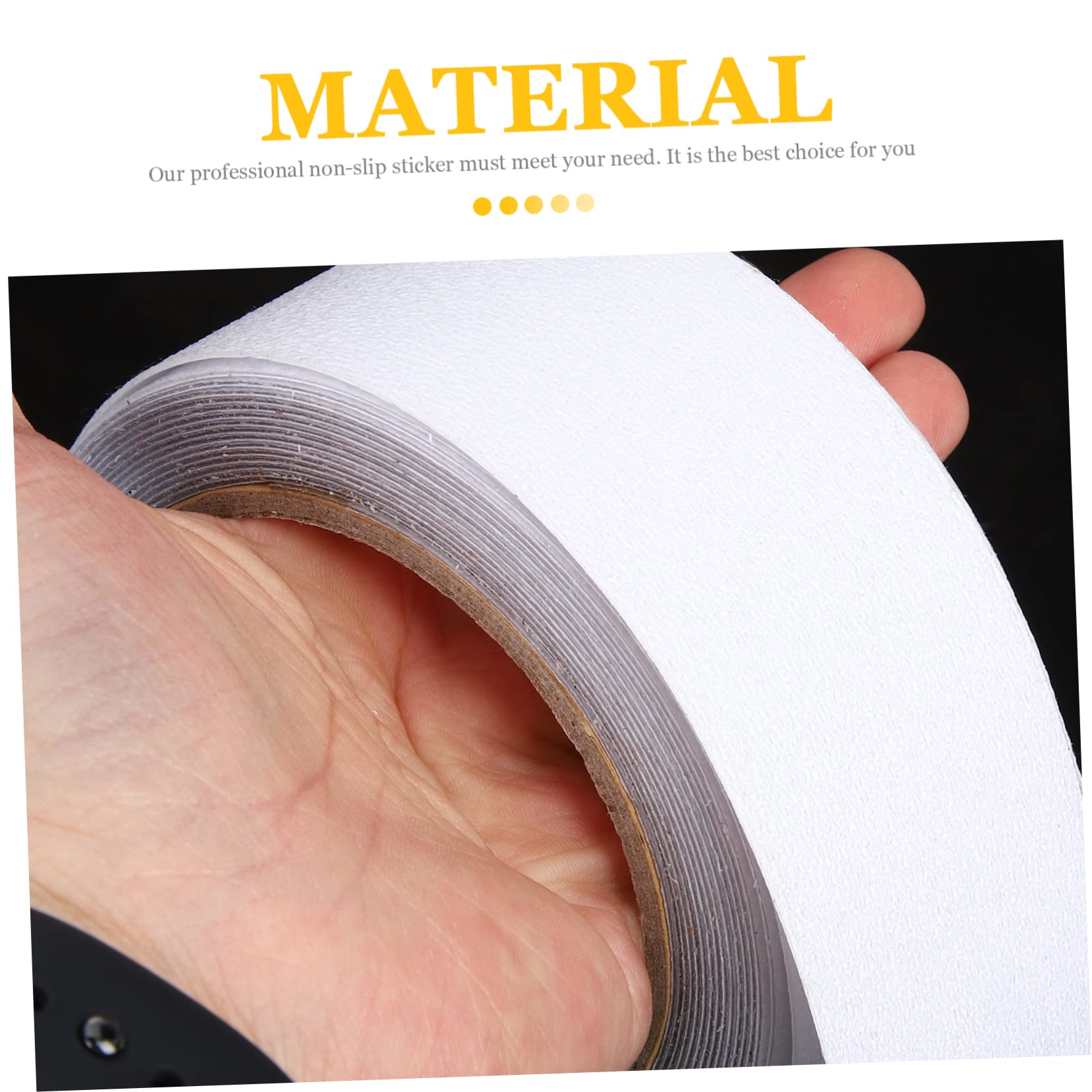 HOMOCONO Stair Safety Tape Anti Slip Stair Treads for Indoor/Outdoor Non-Slip Stair Grips for Steps Rubber Stair Treads Grip Tape