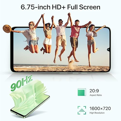 Miniatura 5 de UMIDIGI Teléfono celular G9 5G, teléfonos Android 14 desbloqueados, 12 (6+6) GB +128GB1TB TF Expand, 5G Dual SIM, cámara de 50MP, pantalla HD+ 90Hz