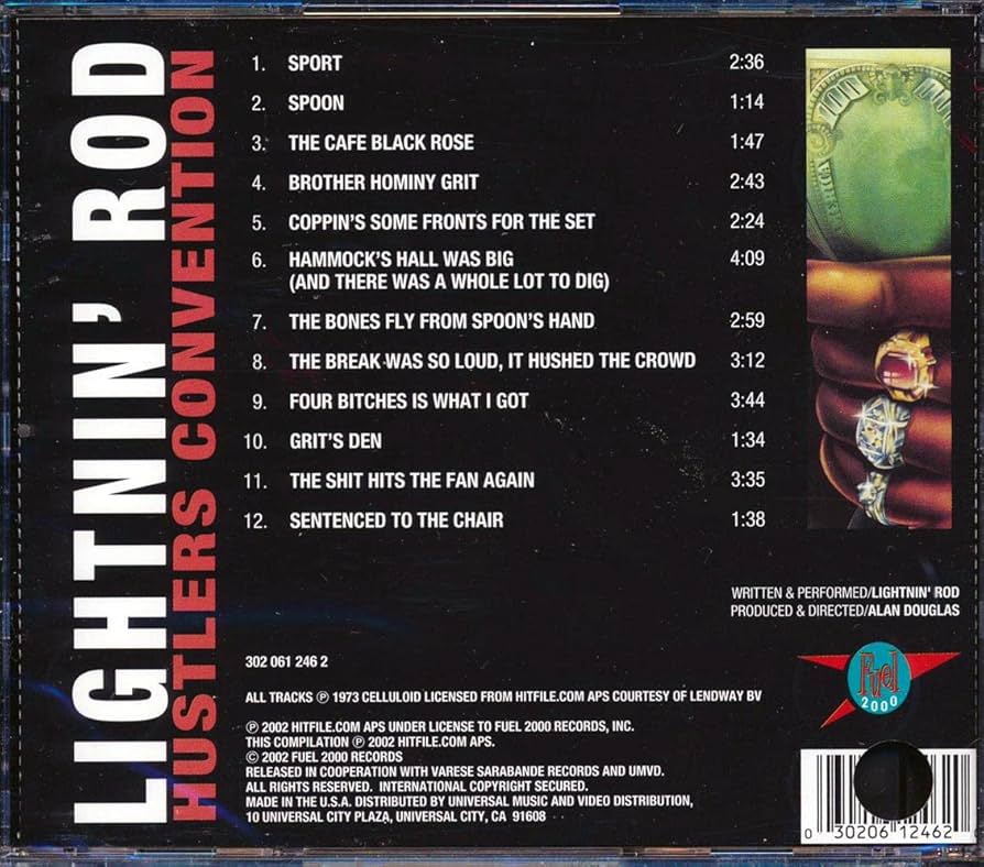 洋楽 Lightnin' Rod - Hustlers Convention Lightnin' Rod – Hustlers Convention | Releases | Discogs