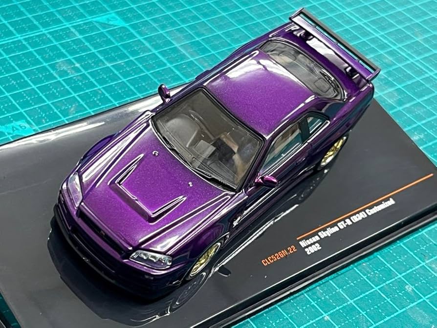 ixo 1/43 日産 スカイライン GT-R R34 ミッドナイトパープル 61Vy1nVJbsL._UF894,1000_QL80_.jpg