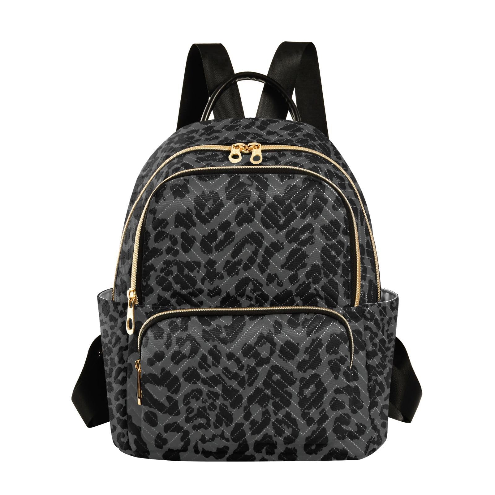 Amazon.com: ALAZA Dark Gray Cheetah Leopard Print Small