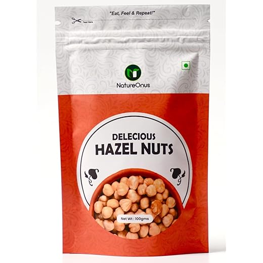NATUREONUS Premium Hazelnuts 100g