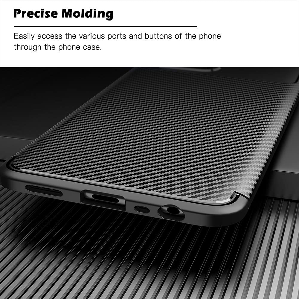 HAOYE Cover per Realme 8 Pro | Realme 8 4G, Silicone Cover per Telefono in Stile Bordo Dorato, Custodia Antigraffio con Brillante Etichetta. Blu