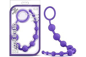 Blush Novelties Luxe Silicone 10 Beads Anal Beads