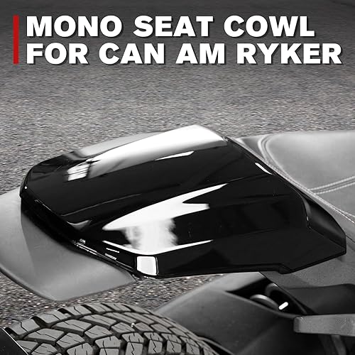 Miniatura 4 de A & UTV PRO Ryker - Kit de funda de asiento mono, color negro brillante para todos los modelos de Can Am Ryker, accesorios de repuesto OEM #