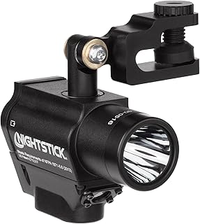 Nightstick NSP-4650B Helmet-Mounted Multi-Function Dual-Light Flashlight, Black