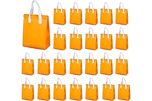 25 Pcs Disposable Lunch Bags: Efficient Food Insulation for On-the-Go Meals