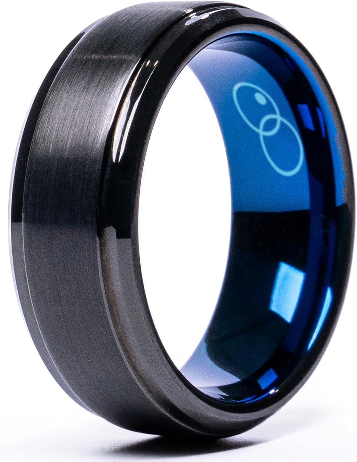 Tungsten Rings for Men – Mens Wedding Band – Strong, Durable & Scratch-Resistant | Comfort Beveled Fit | Hypoallergenic | Promise, Engagement and Wedding Ring for Men