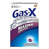 Gas-X Maximum Strength Gas Relief Softgels with Simethicone 250 mg - 30 Count 30 Count (Pack of 1)